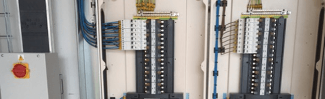 Electrical installation work carried out by the WMB electrical division
